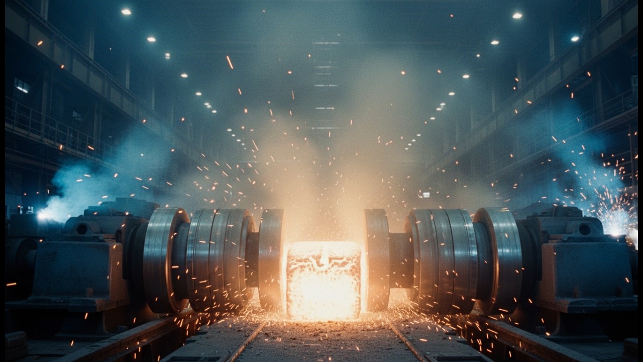 Steel Bloom into I-Beam: The Complete Rolling Process