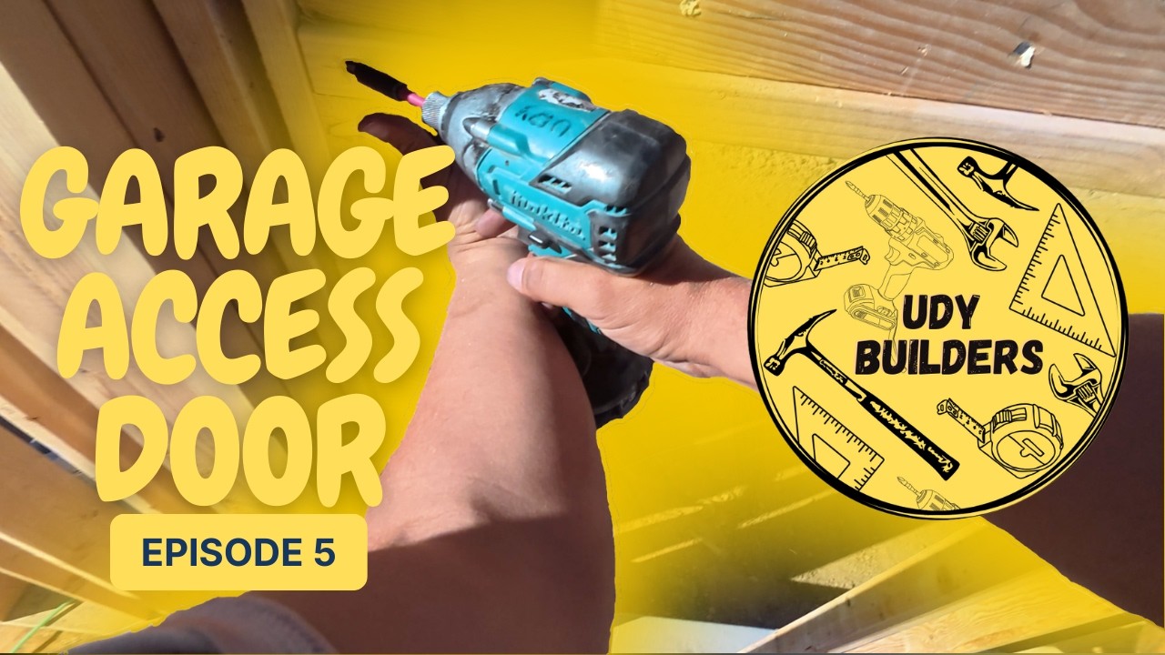 How to Frame a 2-8 Garage Access Door (83