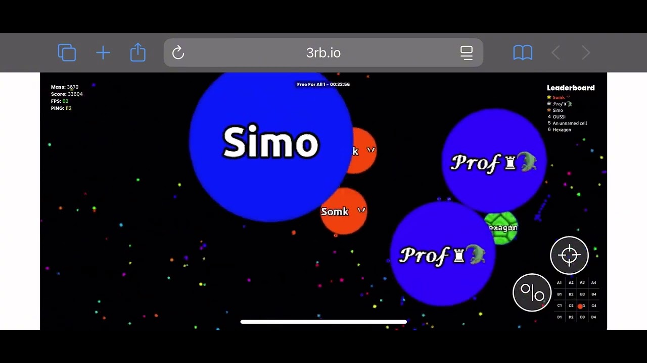 اقاريو العربية لاعب جوال 3rb.io