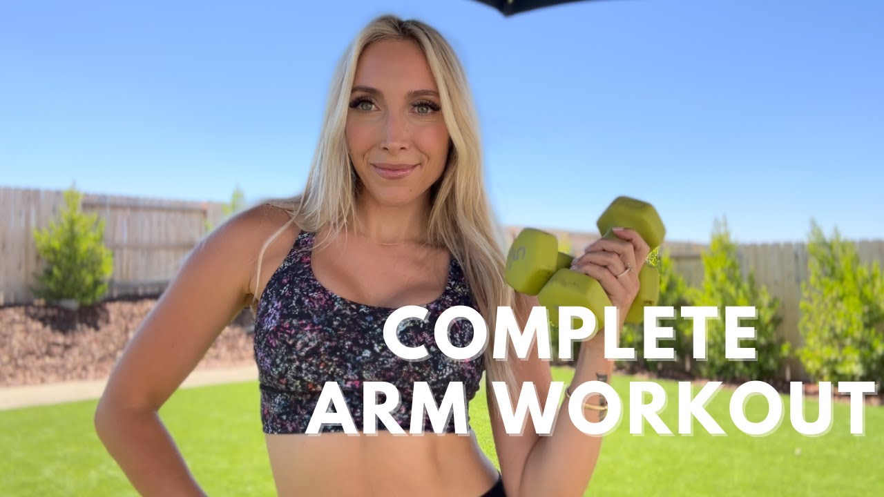 COMPLETE ARM WORKOUT- 5Lb Weights