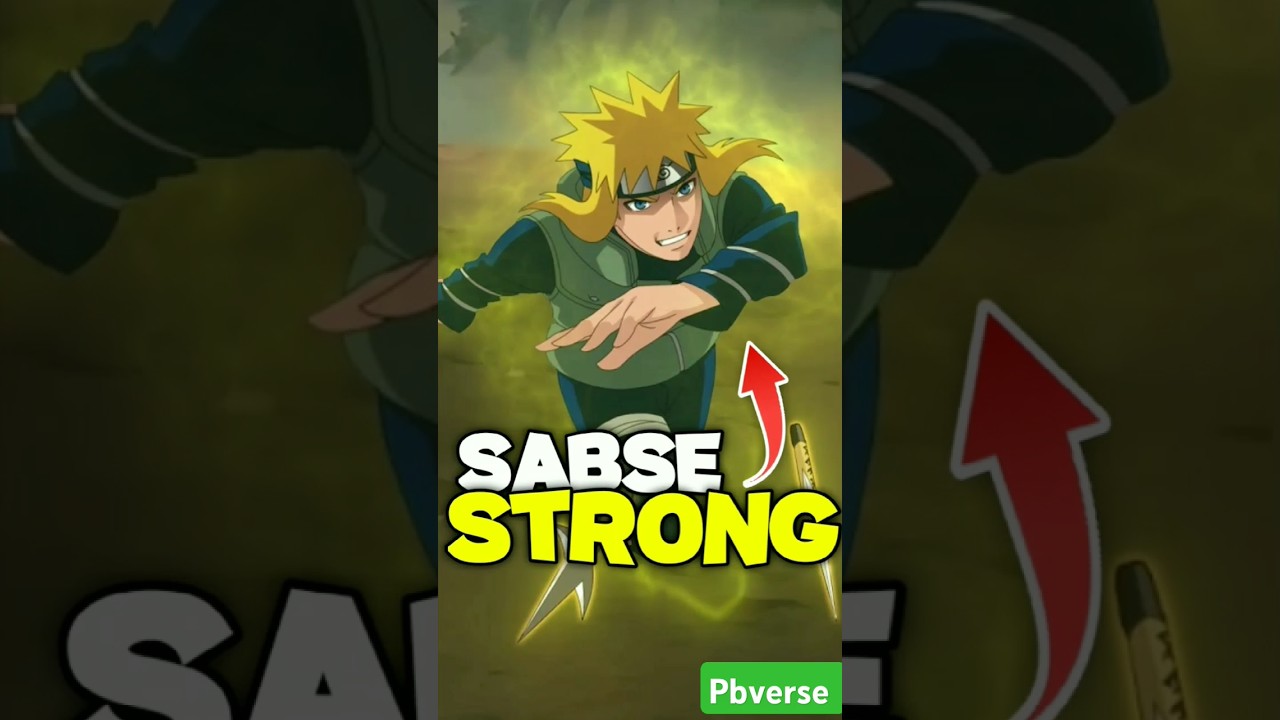 Was Minato the strongest? #naruto #minato #shorts