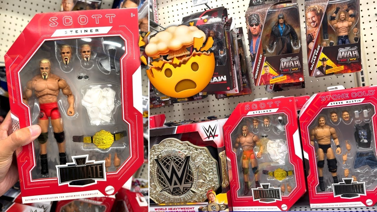 БЕЗУМНЫЕ НАХОДКИ на WWE Toy Hunt 2025! НОВЫЕ ФИГУРКИ!