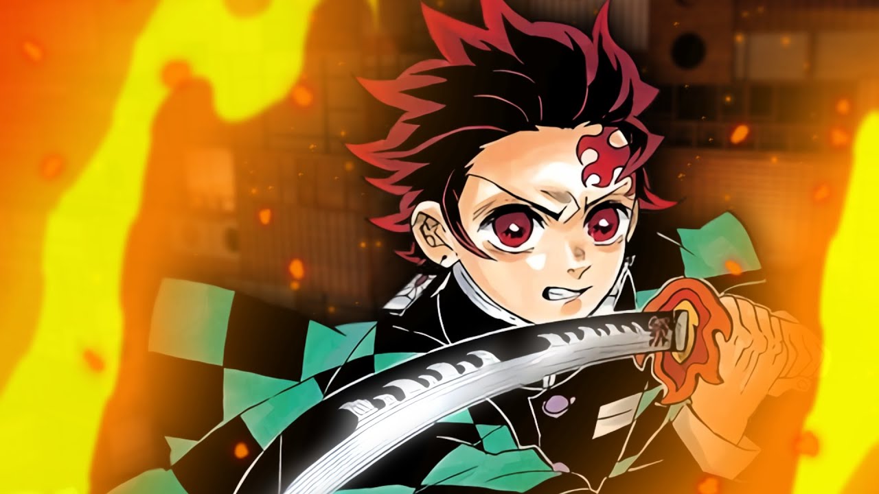 Mangá Animado | Tanjiro & Tomioka Vs Akaza (Dublado) | Demon Slayer