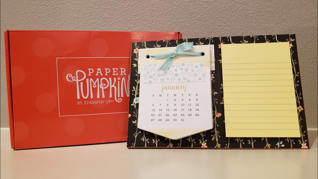 December 2018 Paper Pumpkin Alternative