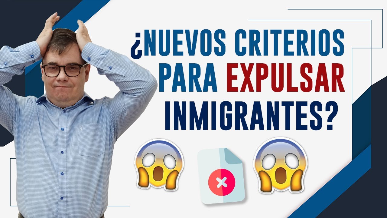 Nuevo Criterio para Expulsar Extranjeros en España en 2021 😨❌