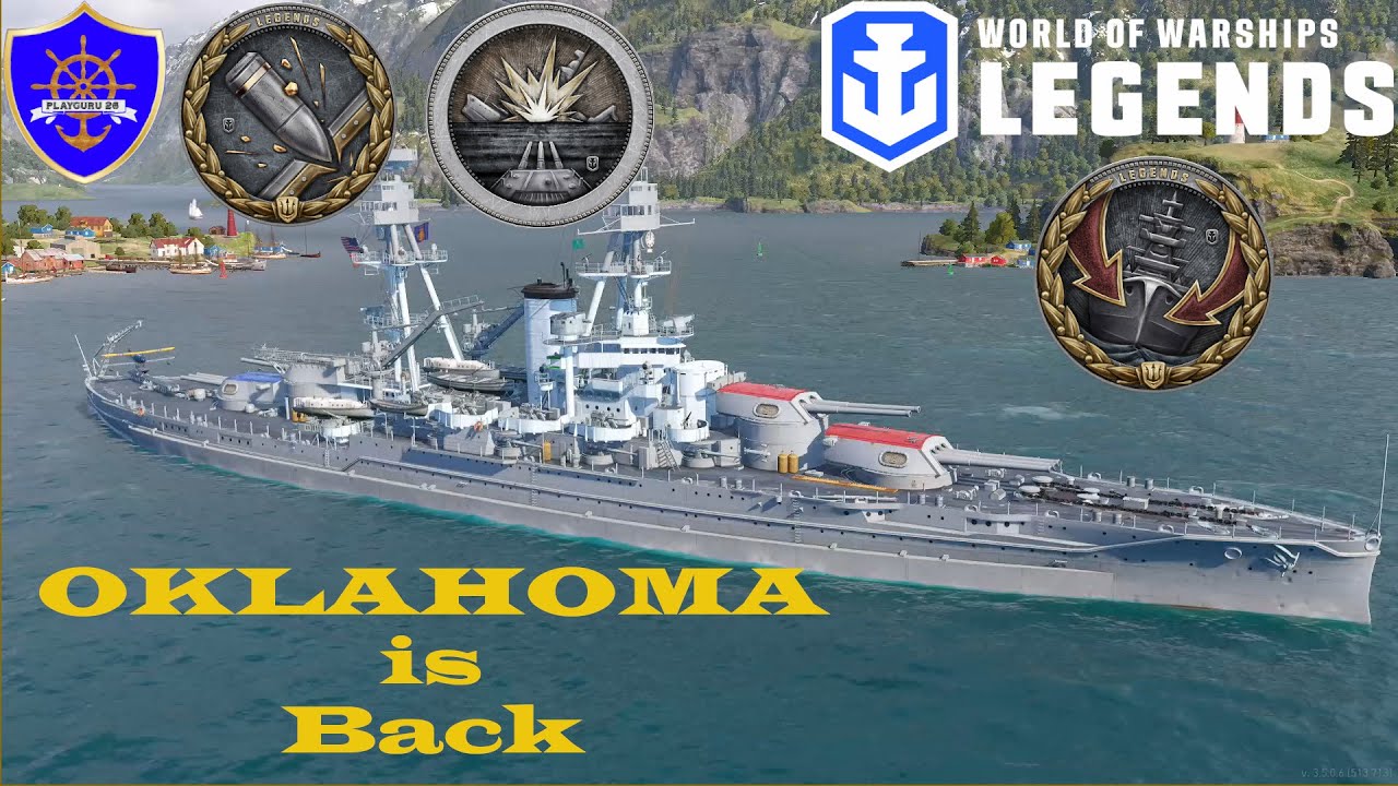 World of Warships Legends  Oklahoma is Back