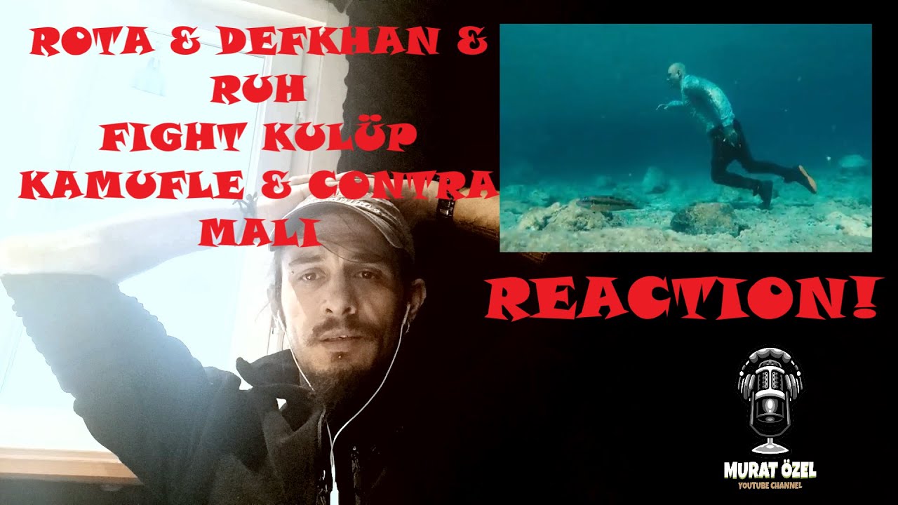ROTA & DEFKHAN - RUH FIGHT KULÜP 2 - KAMUFLE & CONTRA & MALI GREEN  RUH Metal Kafa Yorum (REACTION)!