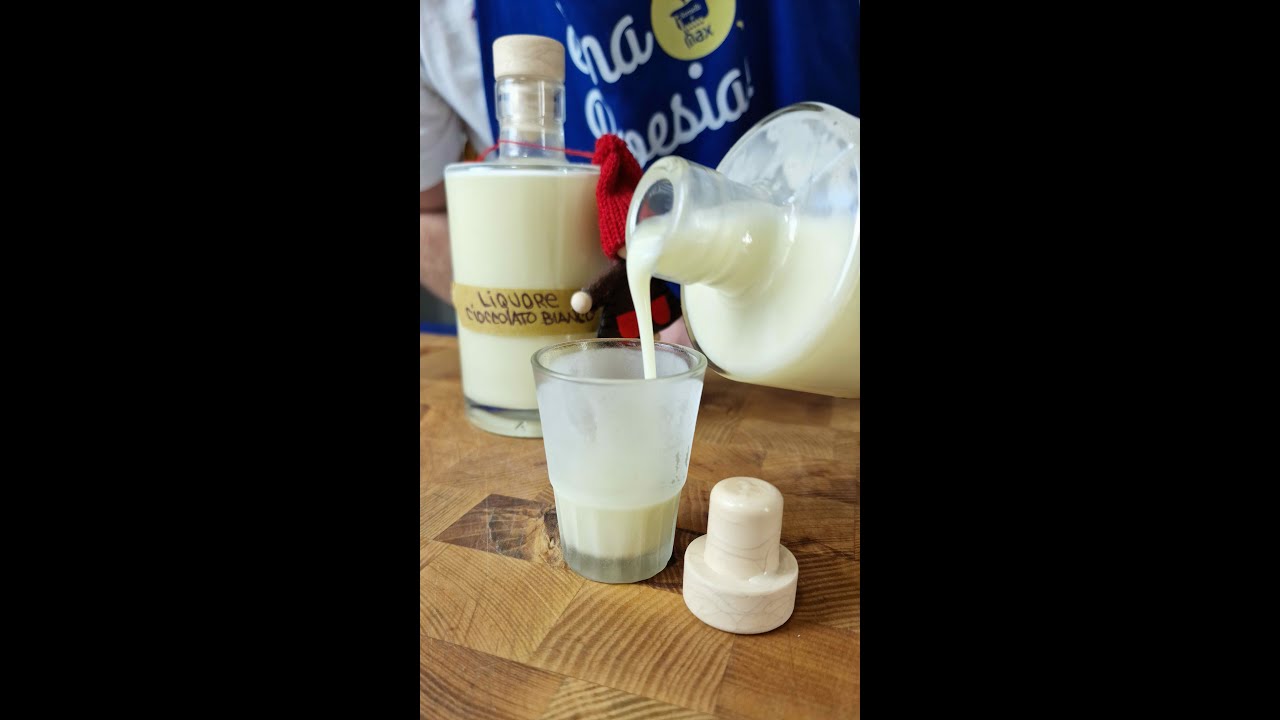 Liquore al #cioccolato bianco