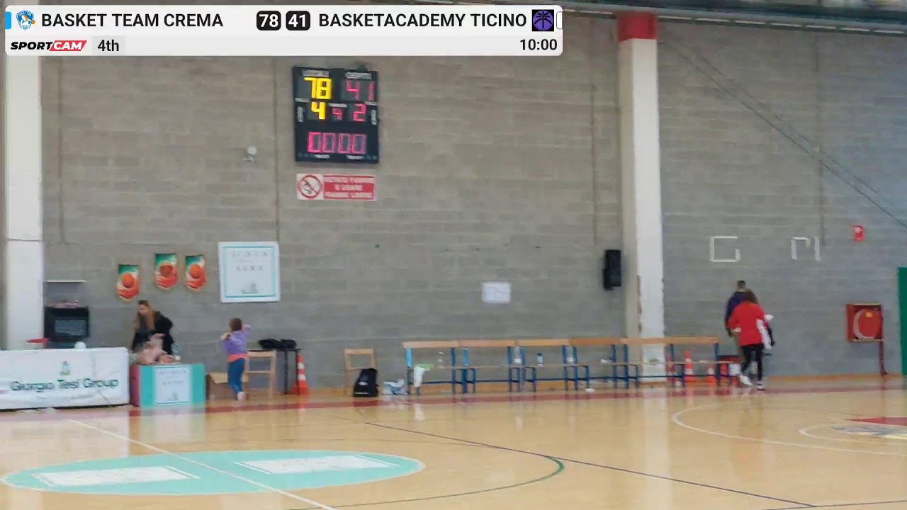 U15 F: Basket Team Crema vs Basket Academy Ticino - 20/04/2025