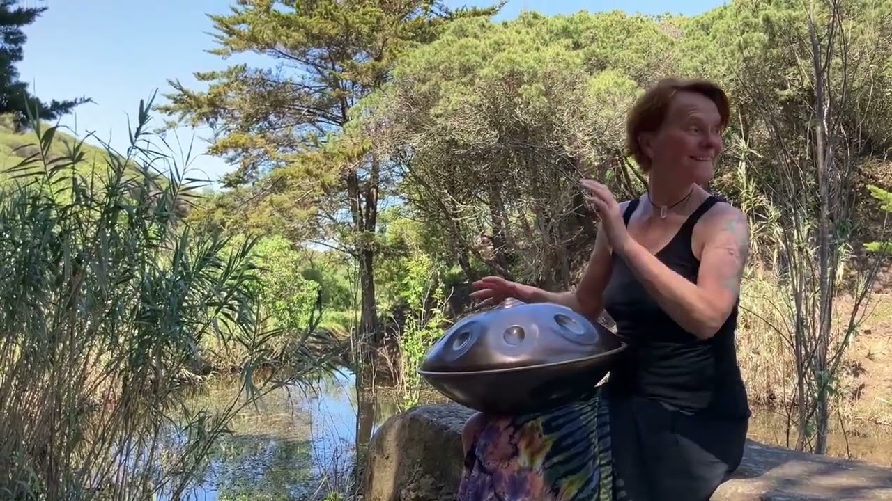 Handpan Impro I Duett mit Frosch