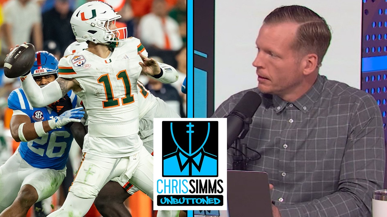NFL Draft 2026 QB rankings: Carson Beck, Miami | Chris Simms Unbuttoned | NFL on NBC