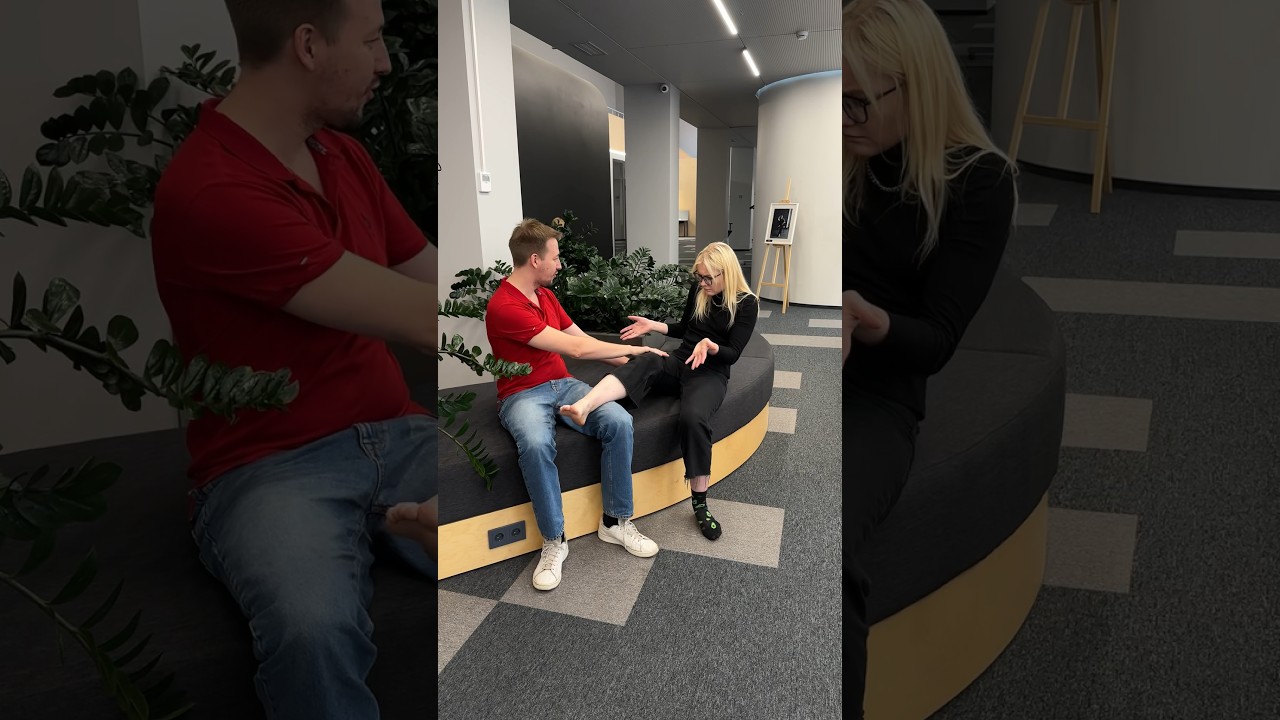 Foot massage #humor #relationship #viral #girl #friendship