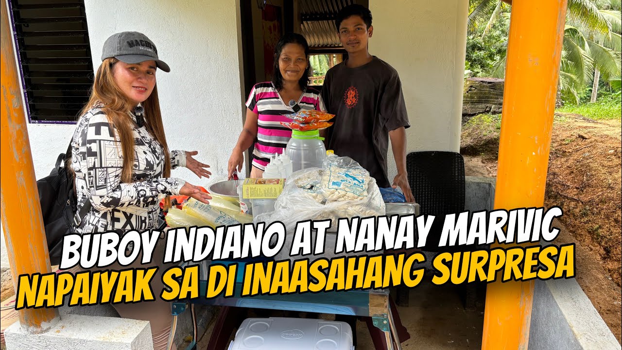NAPAIYAK SI NANAY MARIVIC SA BIGLAANG SURPRESA SAKANYA BUBOY MAY MENSAHE! @KalingapRabOfficial