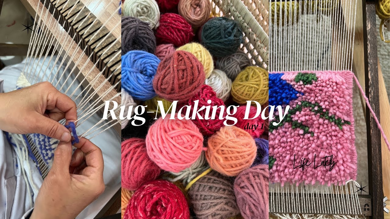 Weaving a Moroccan Rug – Day 1 | Slow Vlog