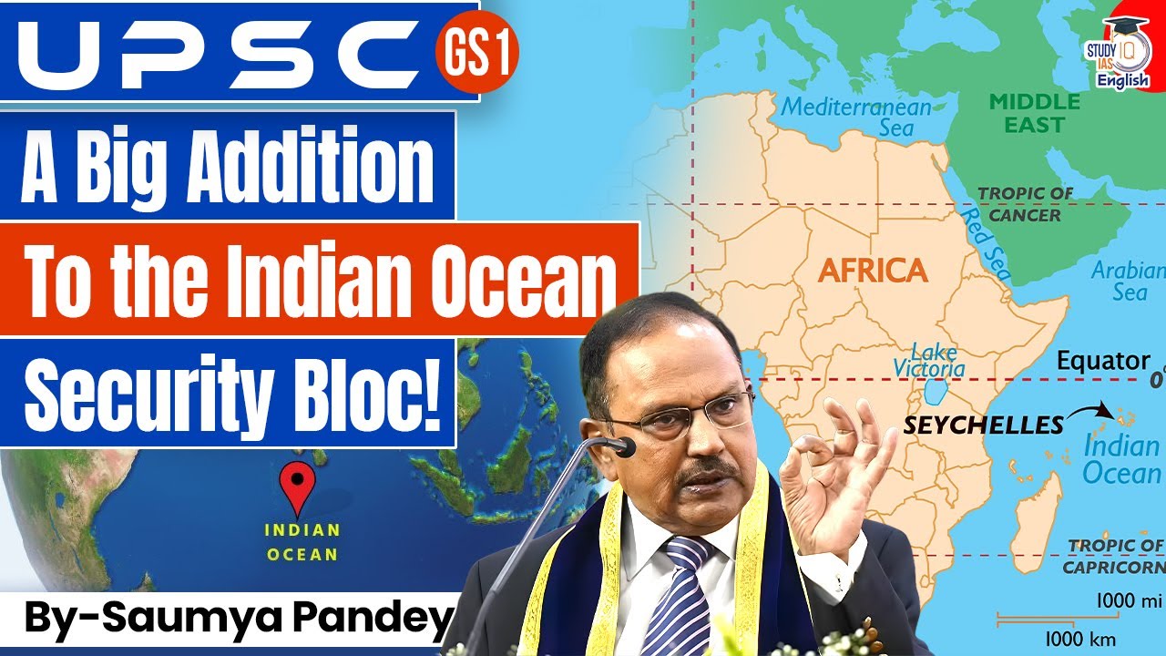 India Strengthens Indian Ocean Security Bloc! | Colombo Security Conclave Explained! | Saumya Pande