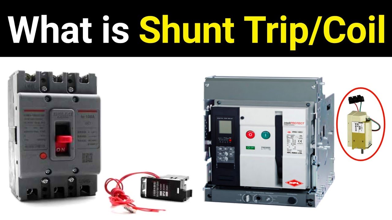What is Shunt Trip in ACB MCCB & VCB | शंट ट्रिप क्या होती है - Electrical Interview Question