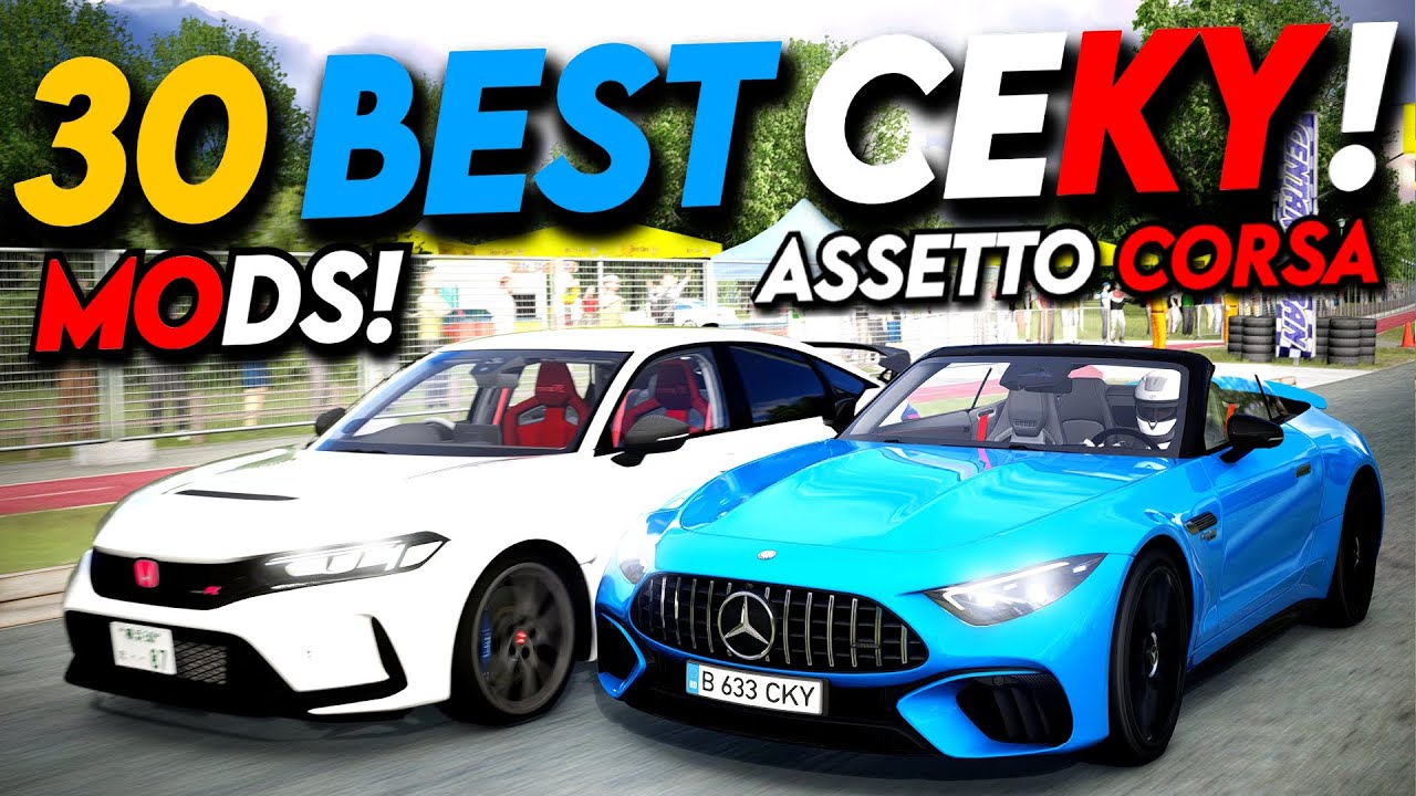 30 BEST *FREE* CEKY PERFORMANCE CAR MODS FOR ASSETTO CORSA! + DOWNLOAD LINKS! 📁