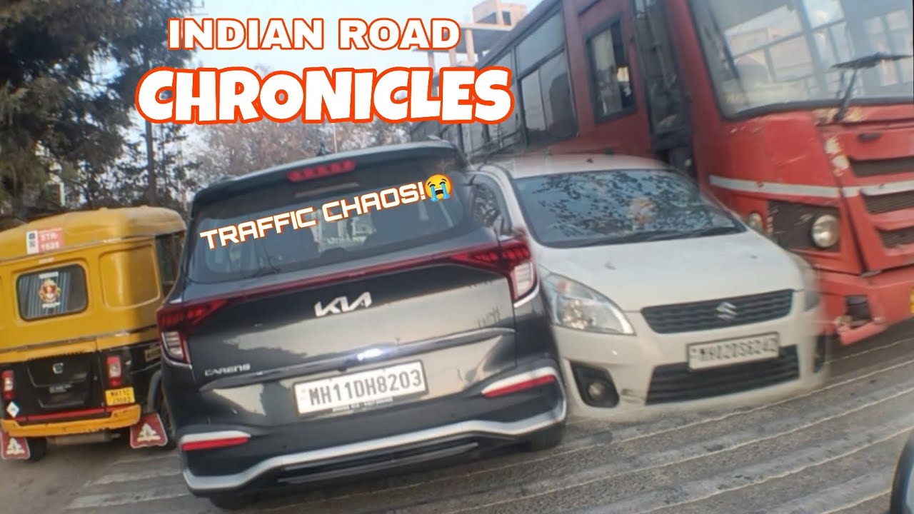 INDIAN ROADS ARE WILD!😱 #IndianRoads#TrafficChaos#DrivingInIndia#RoadSafety#CloseCall#RoadMadness