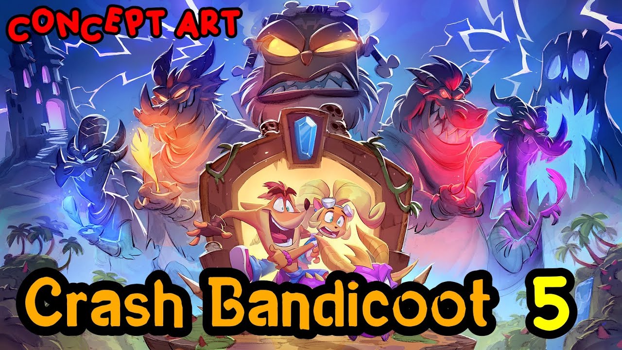 Crash Bandicoot 5 (Concept Art)