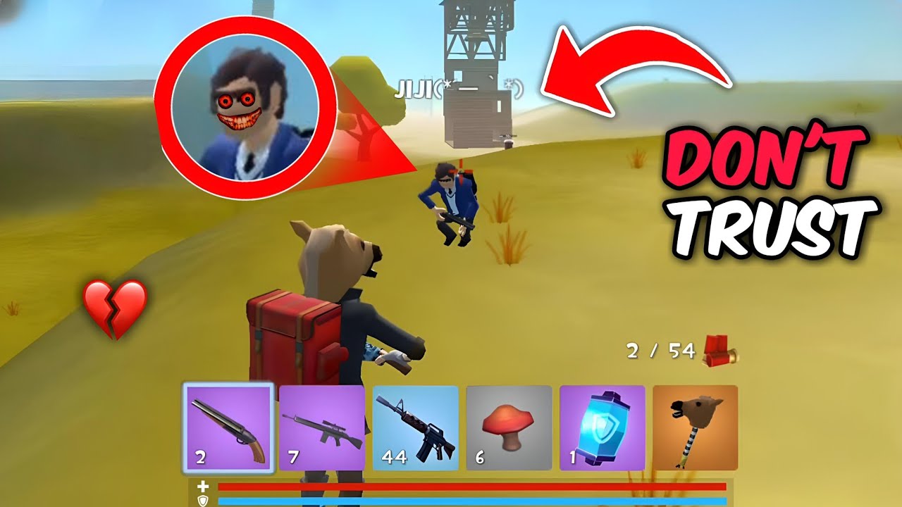 DON'T TRUST ANYONE! 💔- Rocket Royale Gameplay!