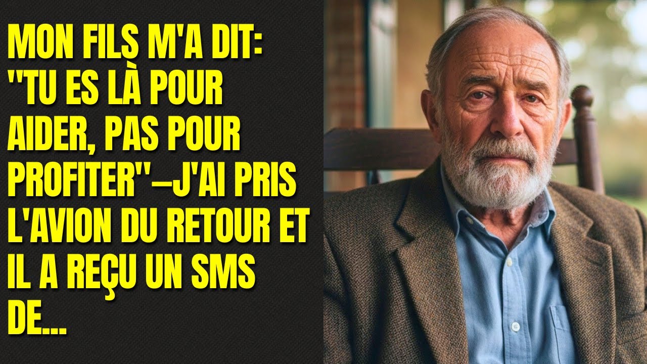 Mon fils m'a dit: 
