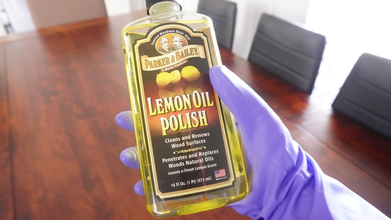 Furniture Makeover with Lemon Oil Polish Revealed!🍋