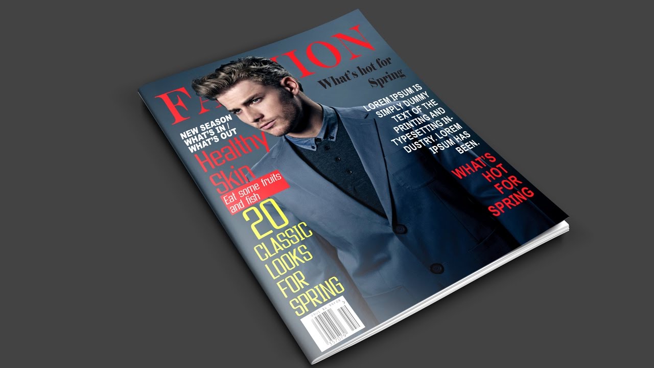 How to Create a Magazine Cover in Photoshop