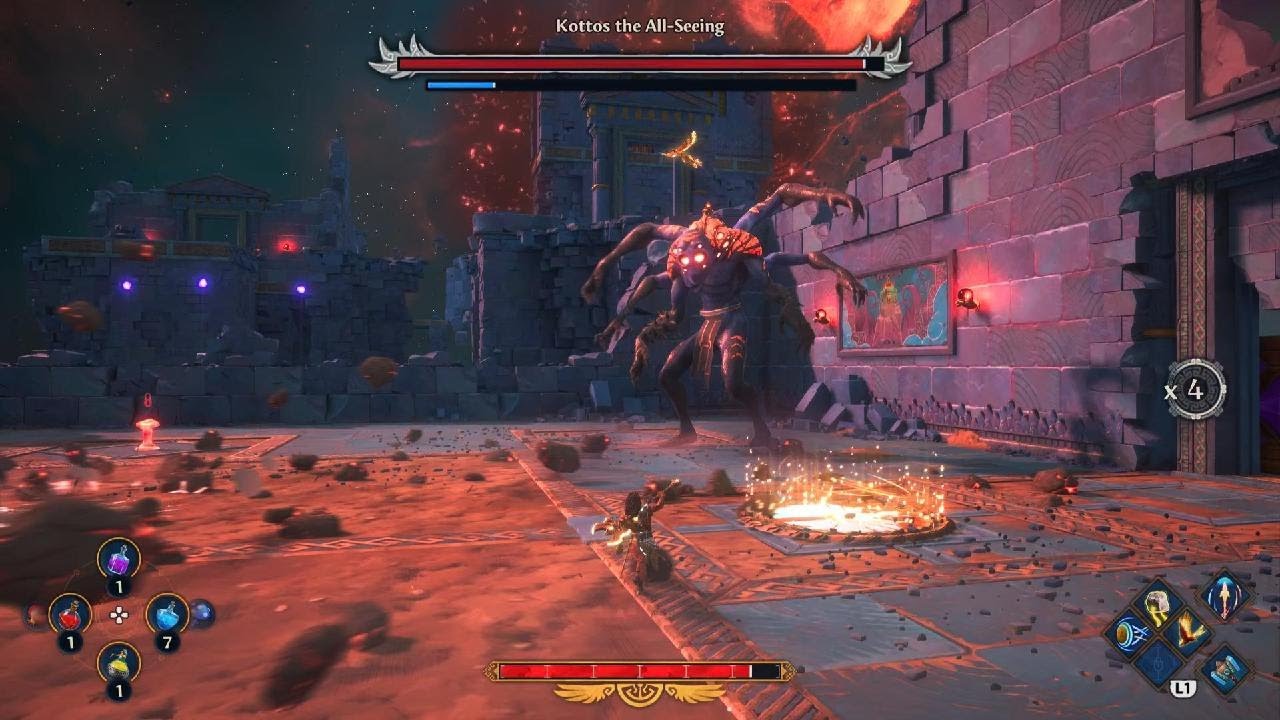 Immortals Fenyx Rising Vault Of Ares Boss Fight
