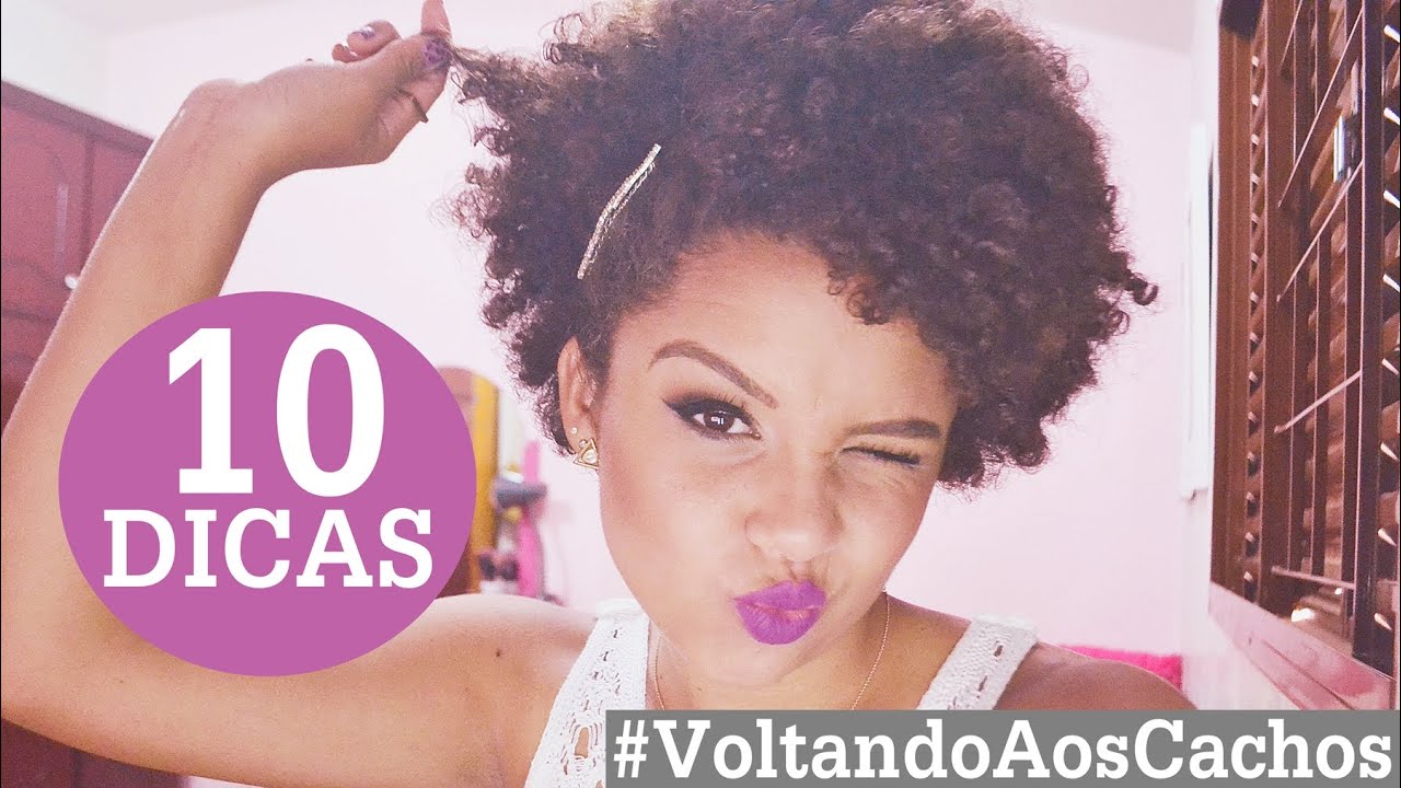 10 dicas para quem está voltando aos cachos