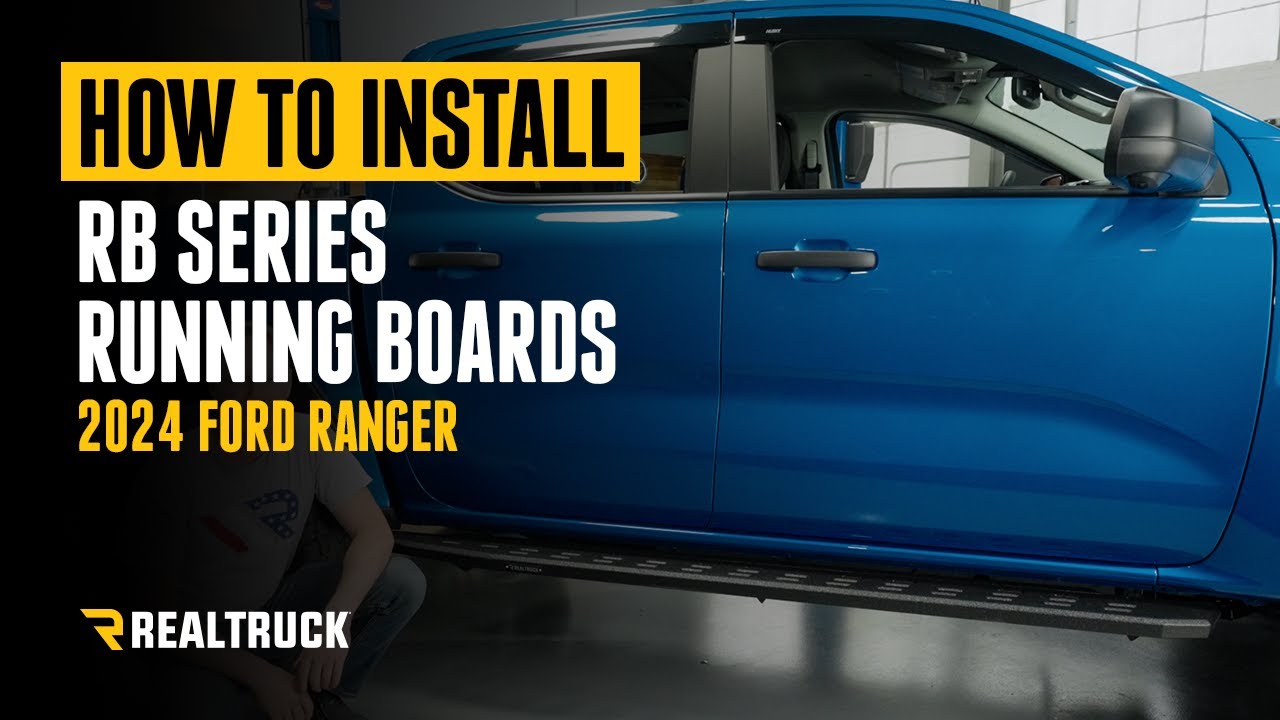 How to Install the RealTruck Go Rhino RB Series Running Boards on a 2024 Ford Ranger