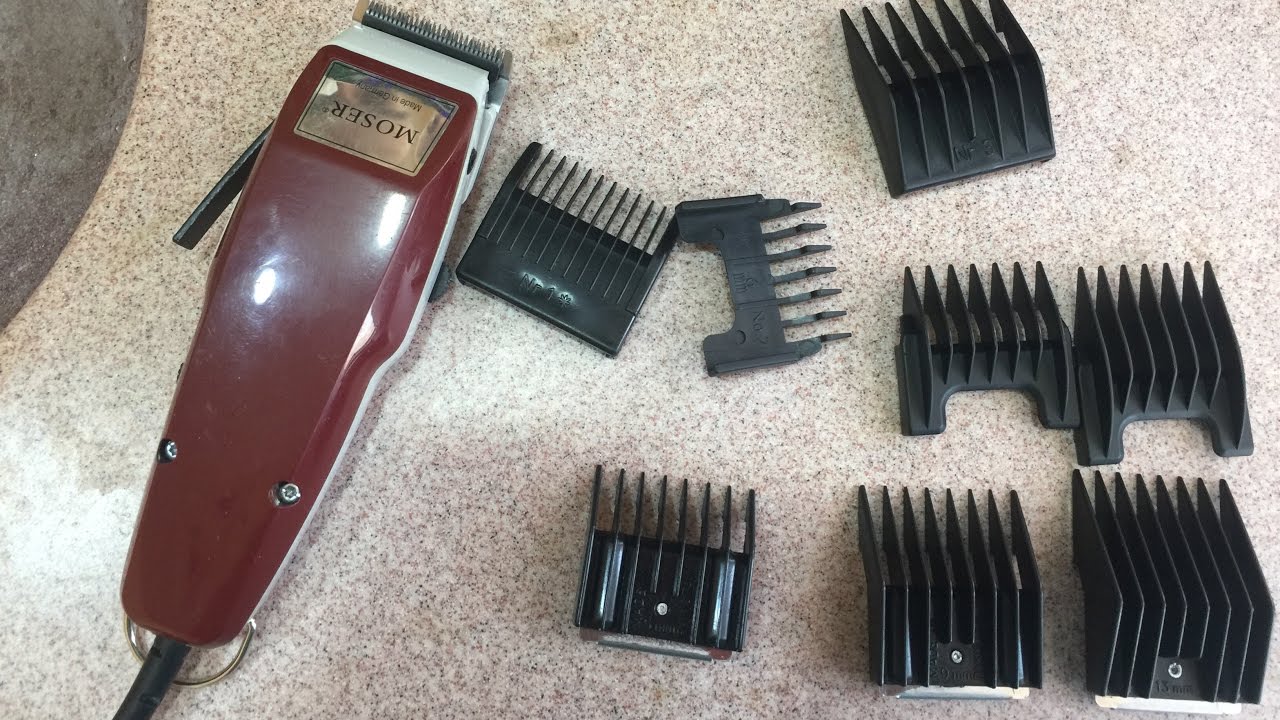 أنواع أمشاط مكينة الحلاقة موزير   Machine combs