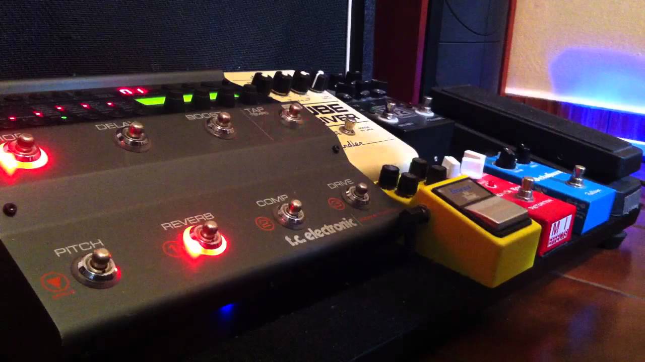Nova System test with all analog drive pedals