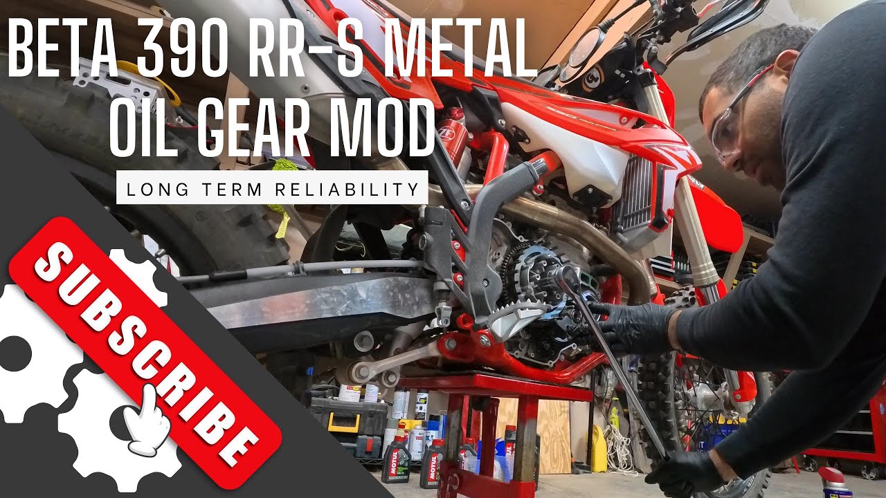 2024 Beta 390 RR-S Metal Oil Gear Upgrade