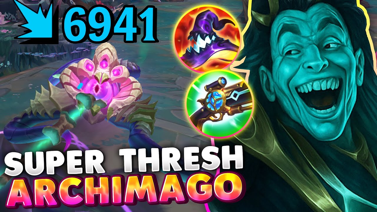 😱¡ASÍ HICE LLORAR al *MAIN VELKOZ* usando a *SUPER THRESH MAGO* con 💀LA BUILD SECRETA💀
