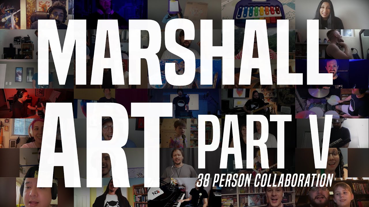 Marshall Art Part V - original chiptune progressive rock song with a 38 person collaboration!