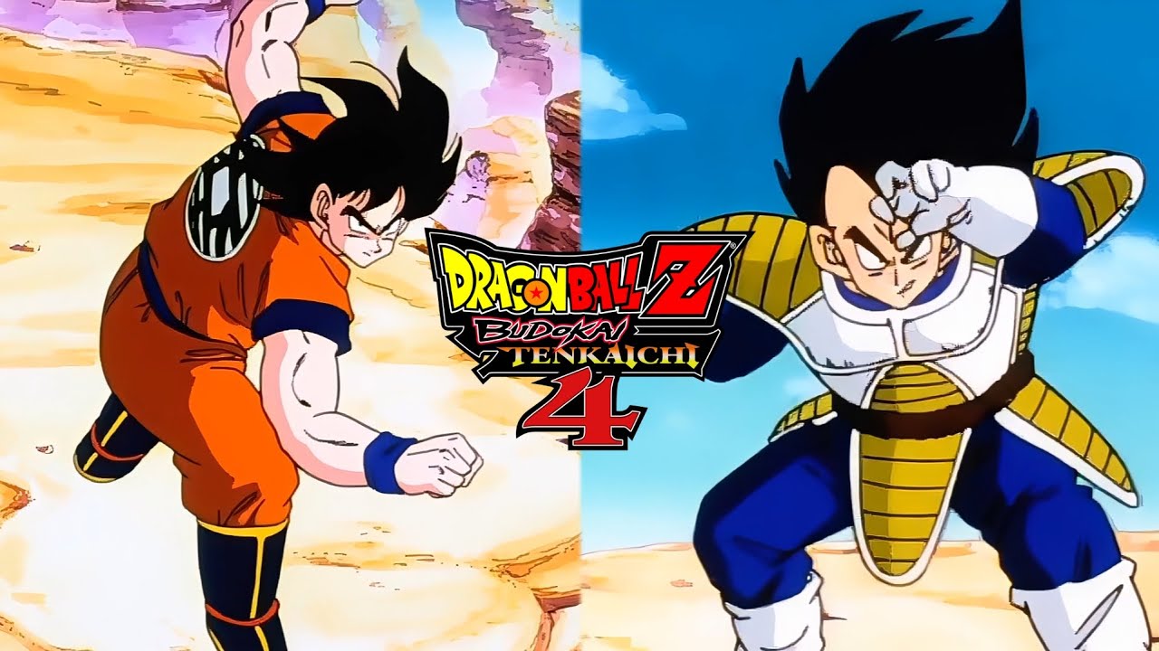 L'ultime invasion saiyans DBZ Budokai Tenkaichi 4 (saga saiyans)