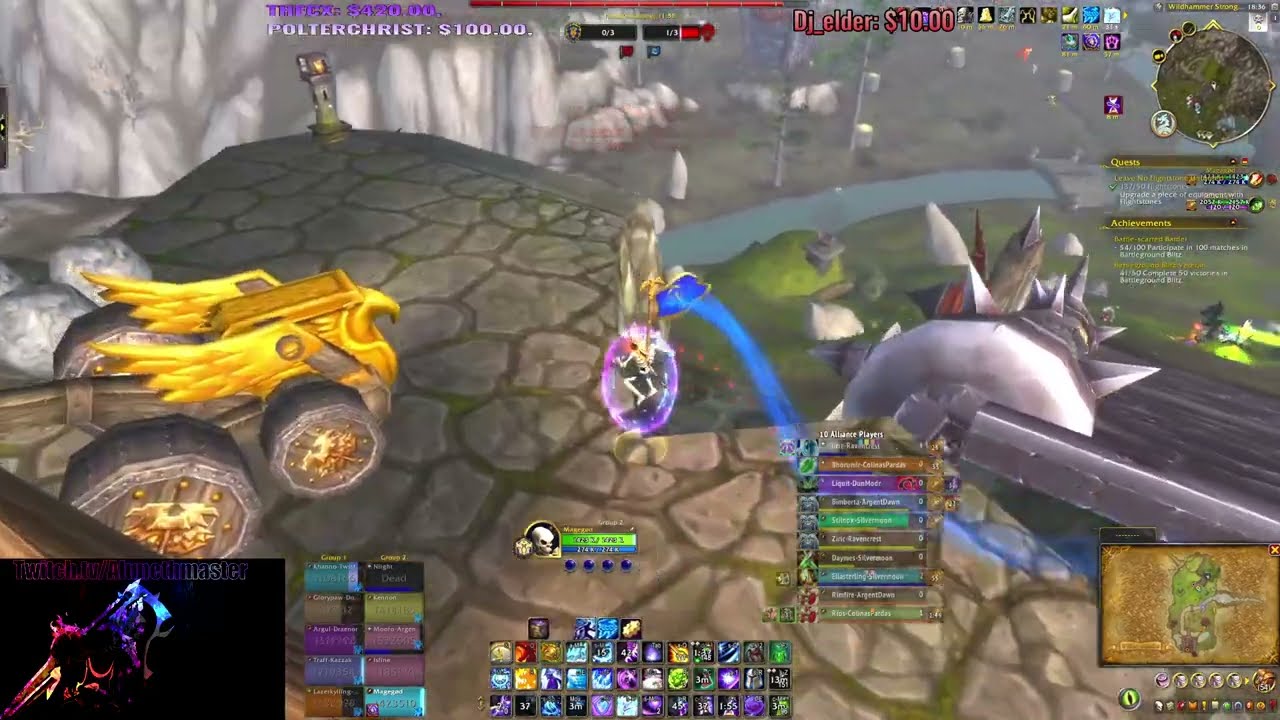 An Unusual Game | Retail Arcane Mage PvP | 10.2.6 Twin Peaks