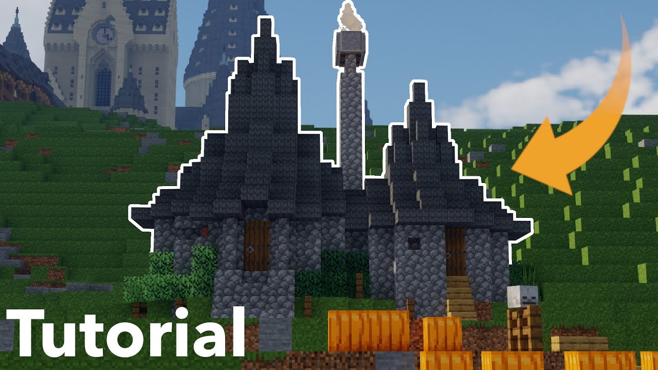 Обучающее видео по хижине Хагрида в Minecraft — Гарри Поттер