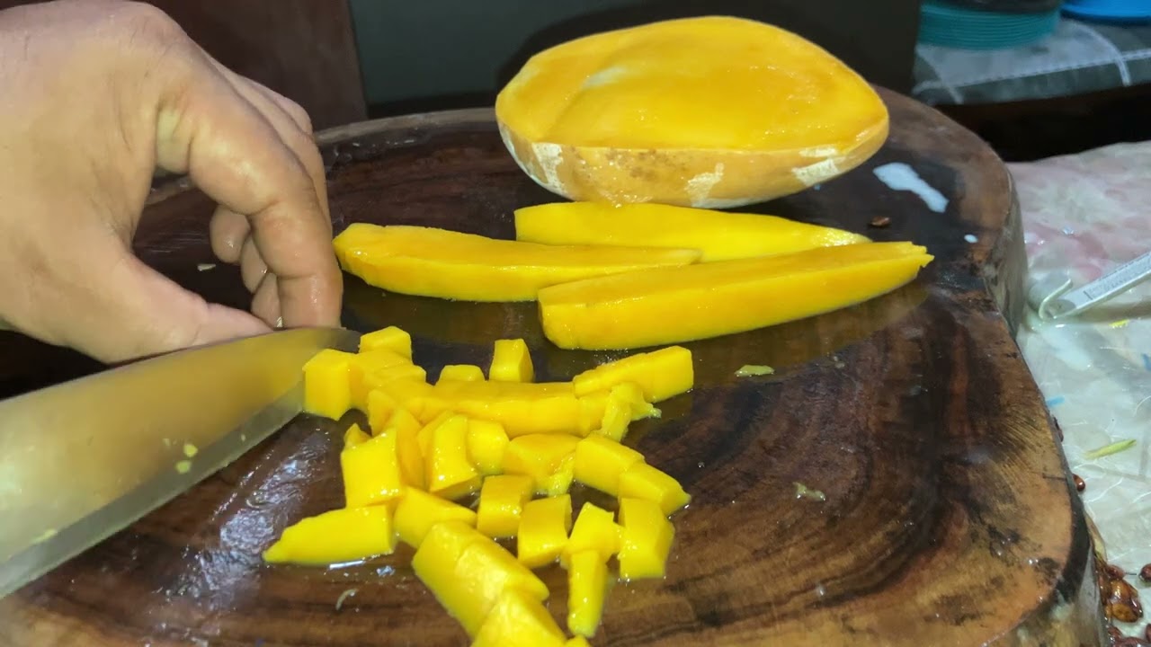 Slicing Mango #fypシ゚viral  #asmr