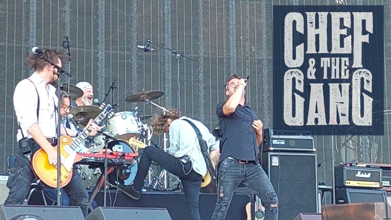 CHEF & THE GANG 🤘 Compo + Under Pressure + Thunderstruck @eurockeennes 2023