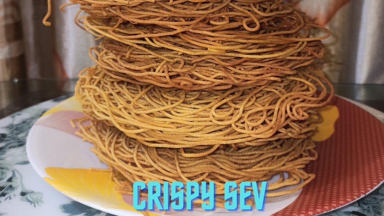 Crispy Sev | कुरकुरी सेव | Snacks | Creamy & Crispy Delights