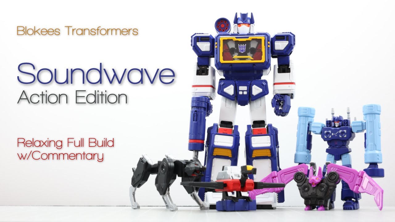 Blokees | Soundwave | Action Edition | Full Build w/Commentary
