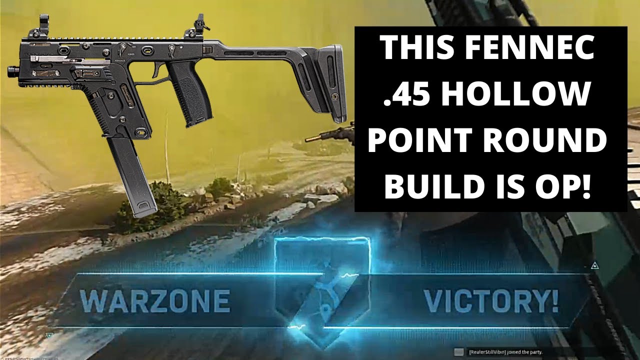 .45 HOLLOW POINT ROUNDS MAKE THE FENNEC OP! - WARZONE