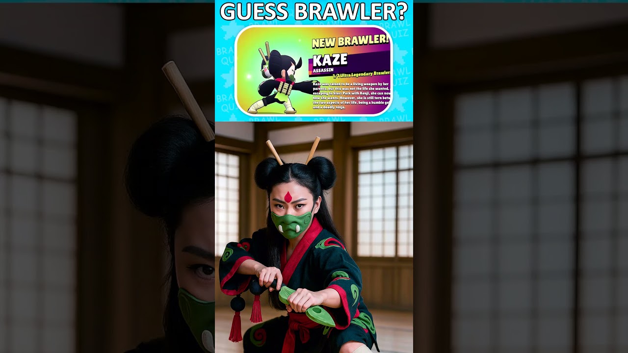 Can You Guess the Brawler in Real Life?! Brawl Stars Quiz