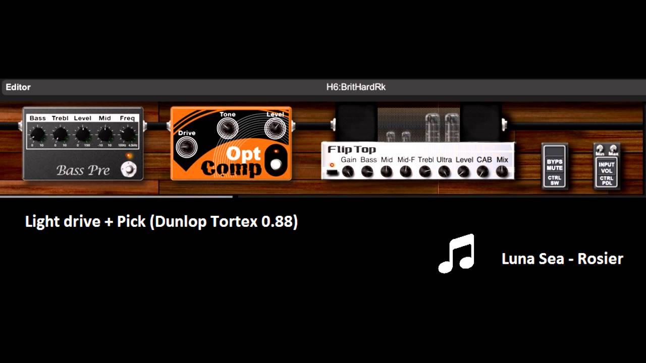 Testing new bass tones (quick view : Zoom B3 factory presets)