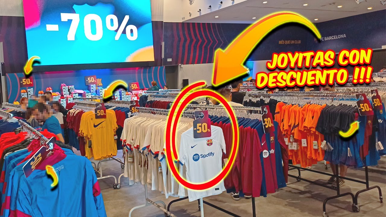 El BARÇA monta un mercadillo en el CAMP NOU ¿Vale la pena ir?