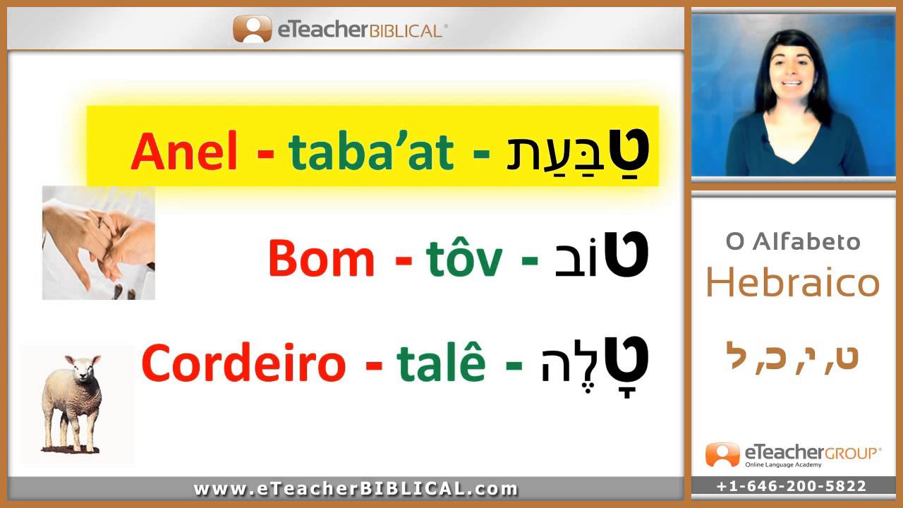 Aprender o alfabeto hebraico - Parte 3!