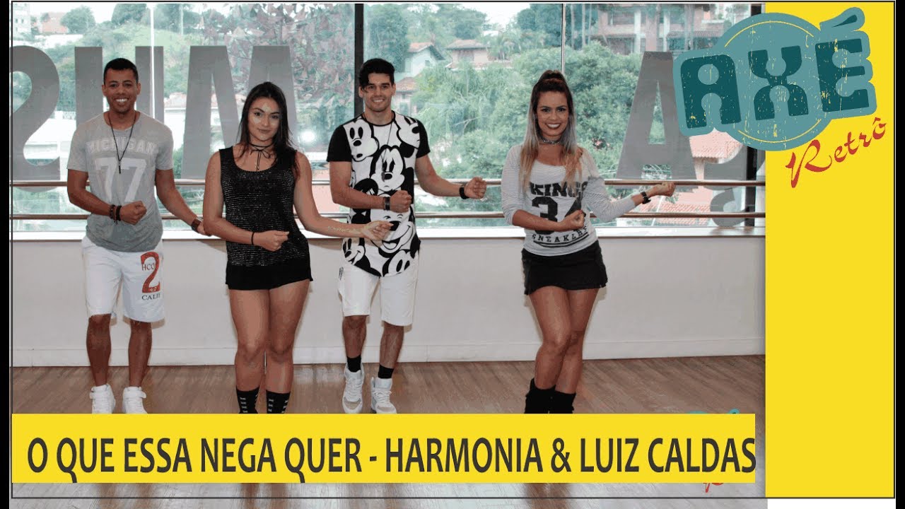 O QUE ESSA NEGA QUER - HARMONIA DO SAMBA & LUIZ CALDAS | A.R. PART. PRETINHO BÁSICO (COREOGRAFIA)