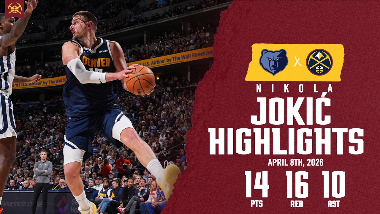 Никола Йокич оформил трипл-дабл | Обзор матча Ден против Мемфиса