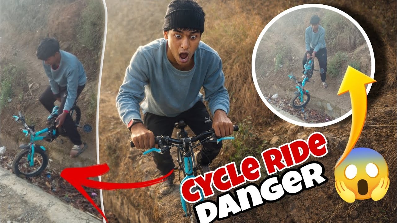 Cycle ride danger 😱